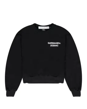 1800 - No Trash Dance Club Crewneck - Black / White