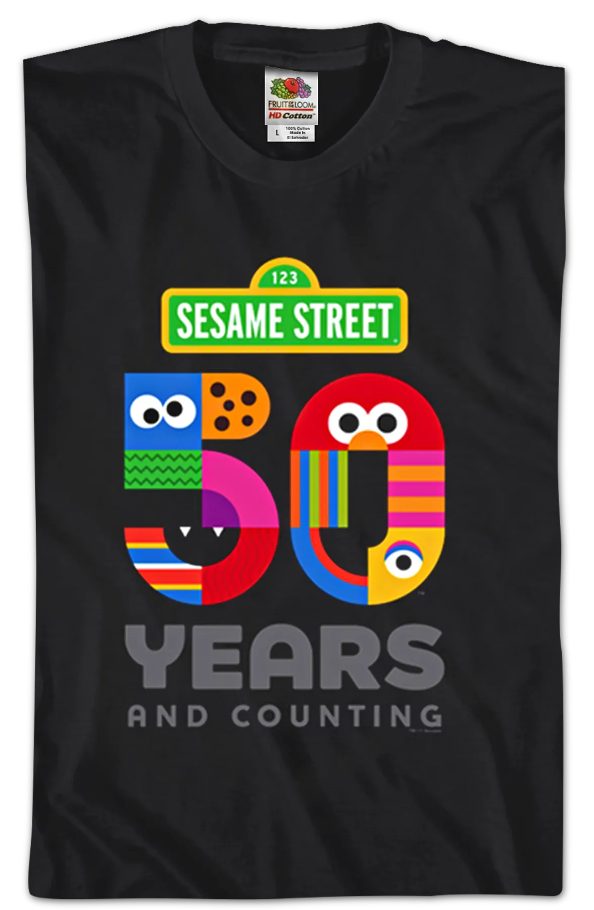 50 Years and Counting Sesame Street T-Shirt