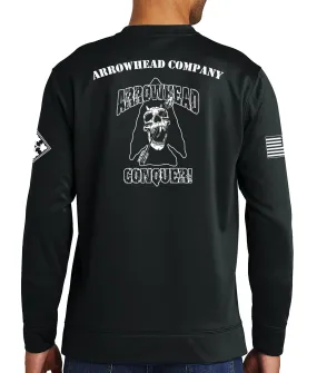 A Co Polyester Crewneck Unisex Sweatshirt. This shirt IS approved for PT.