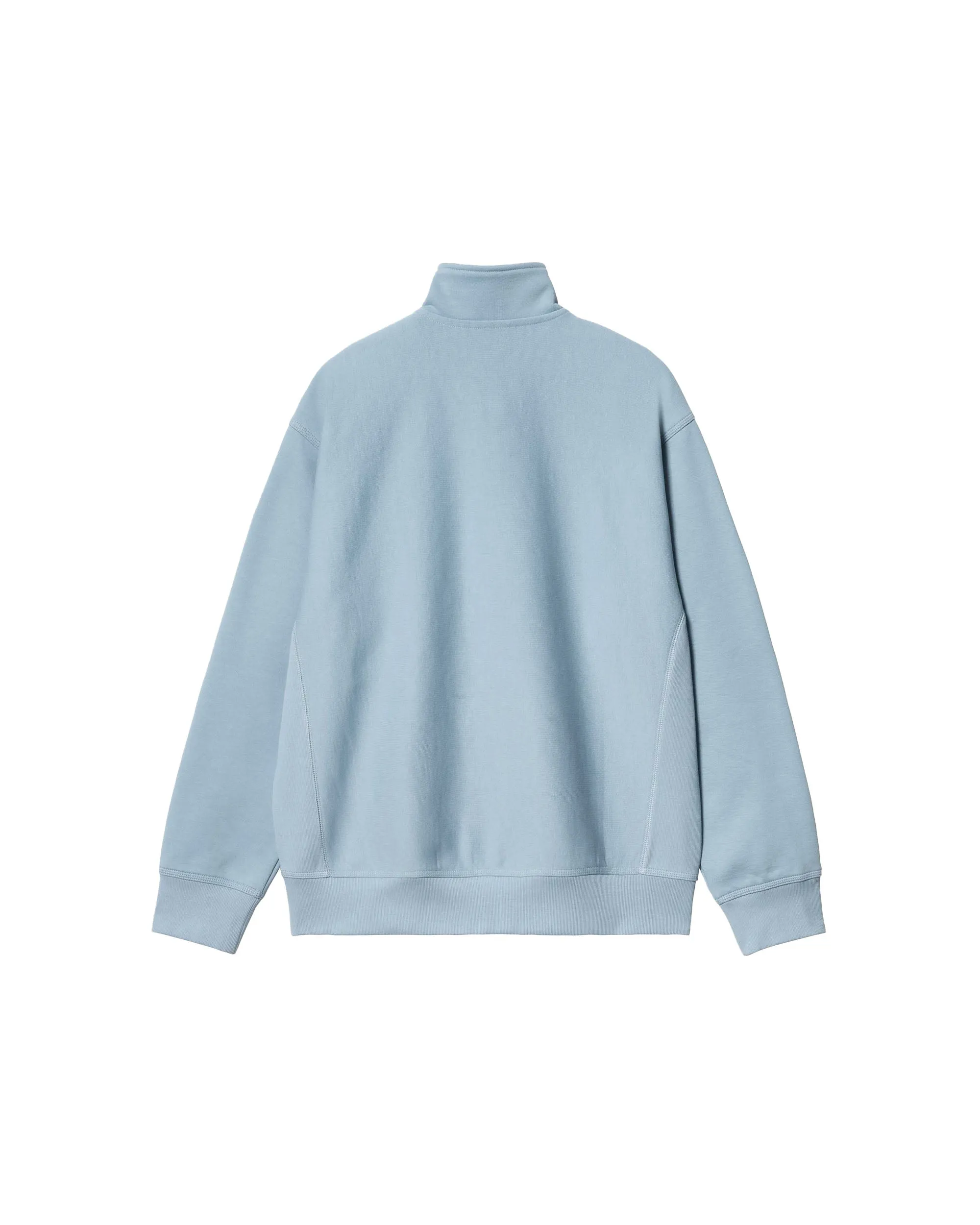 American Script Half Zip Sweatshirt - Frosted Blue