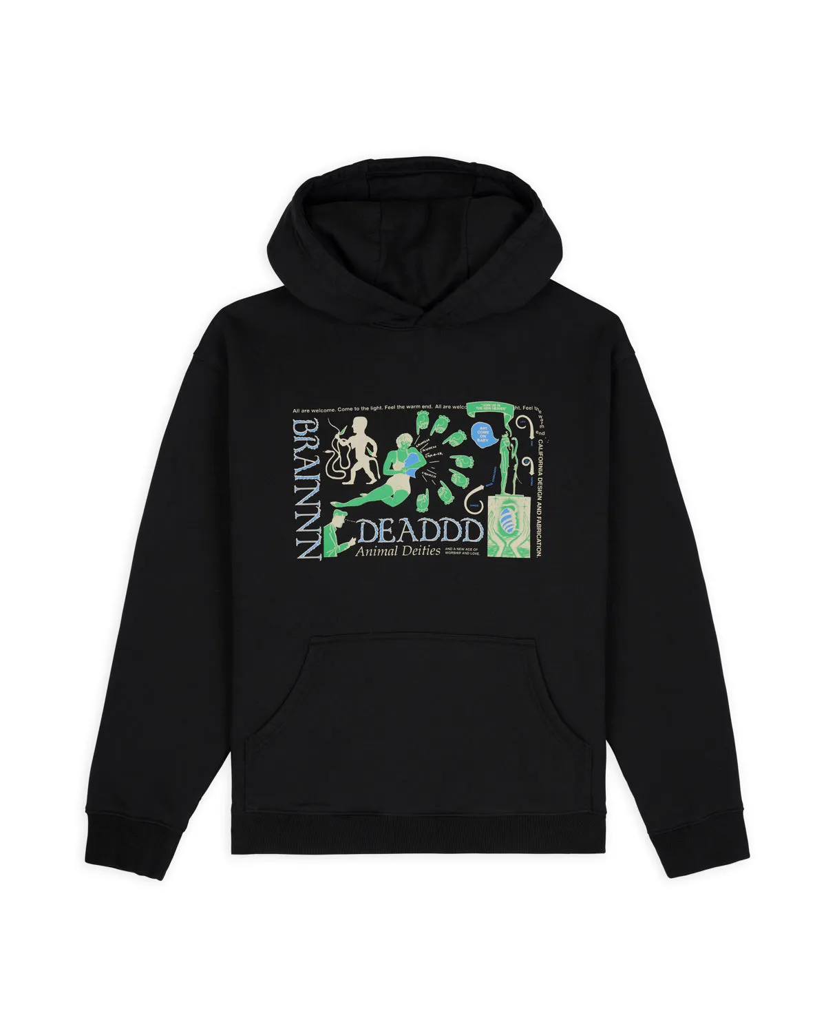 Animal Deities Hoodie - Black