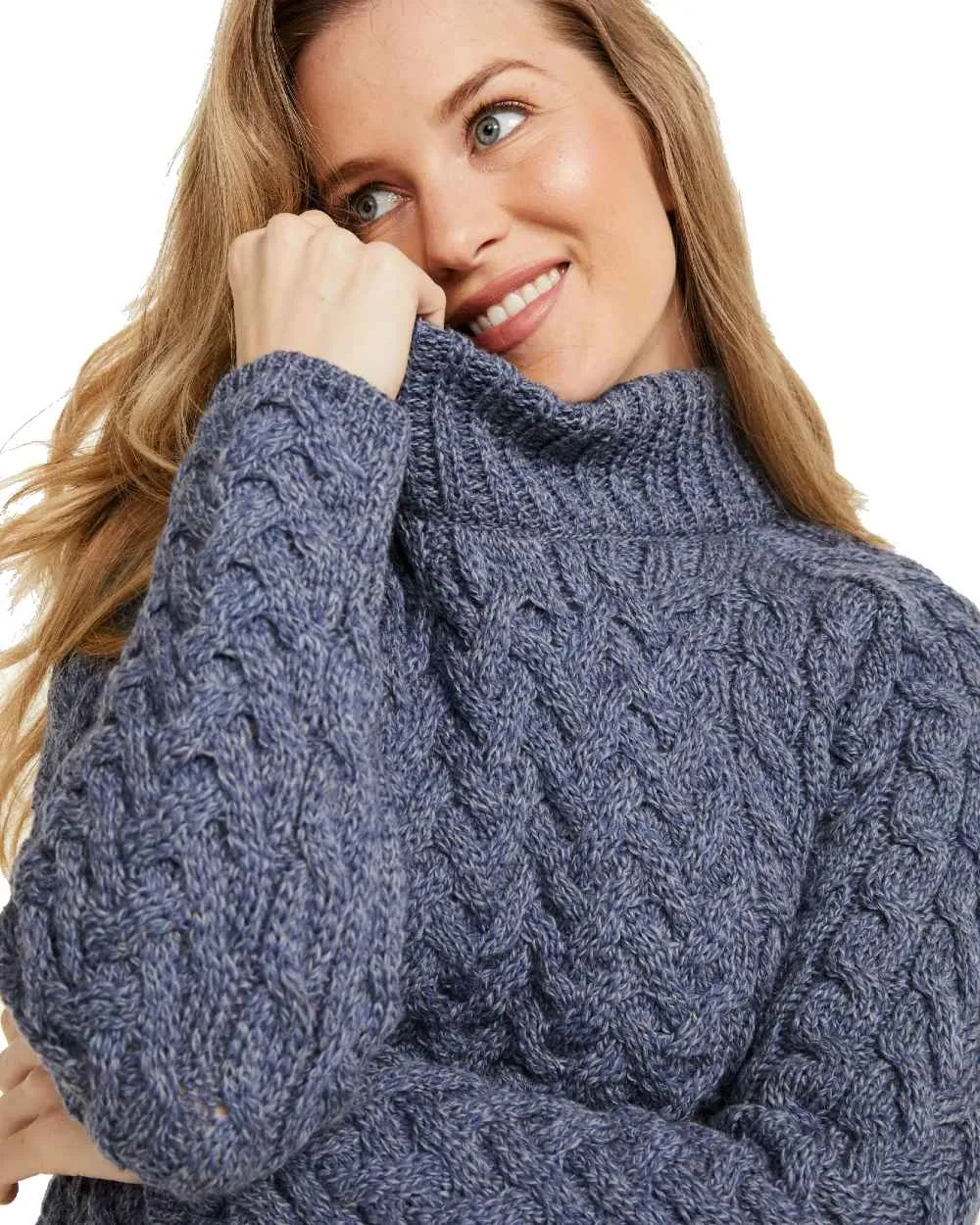 Aran Knightstown Womens Crew Neck Sweater