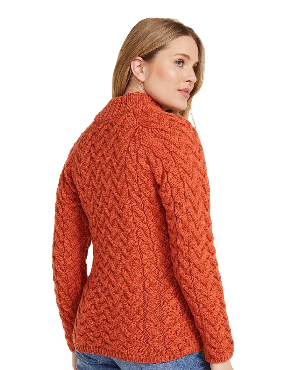 Aran Knightstown Womens Crew Neck Sweater