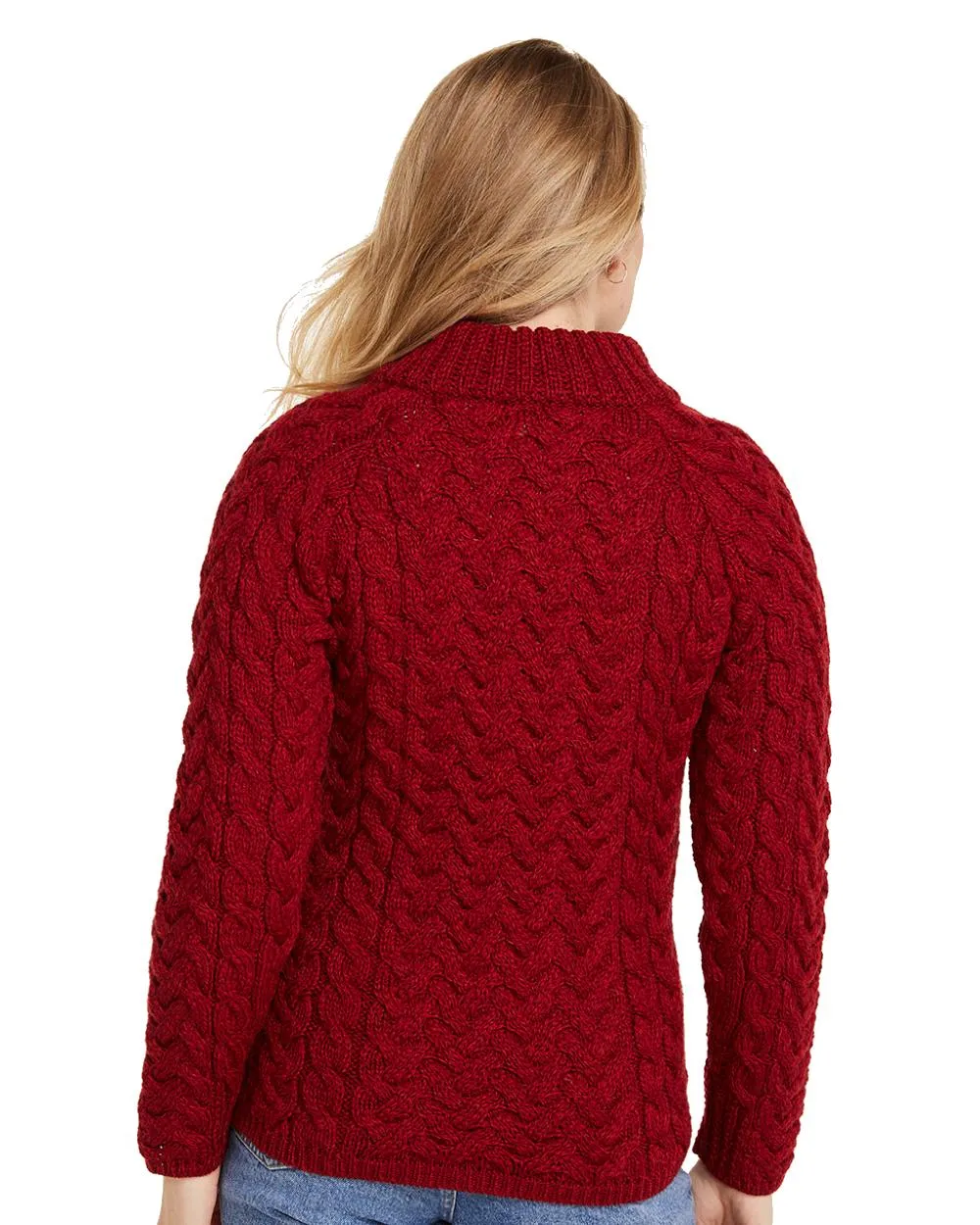 Aran Knightstown Womens Crew Neck Sweater