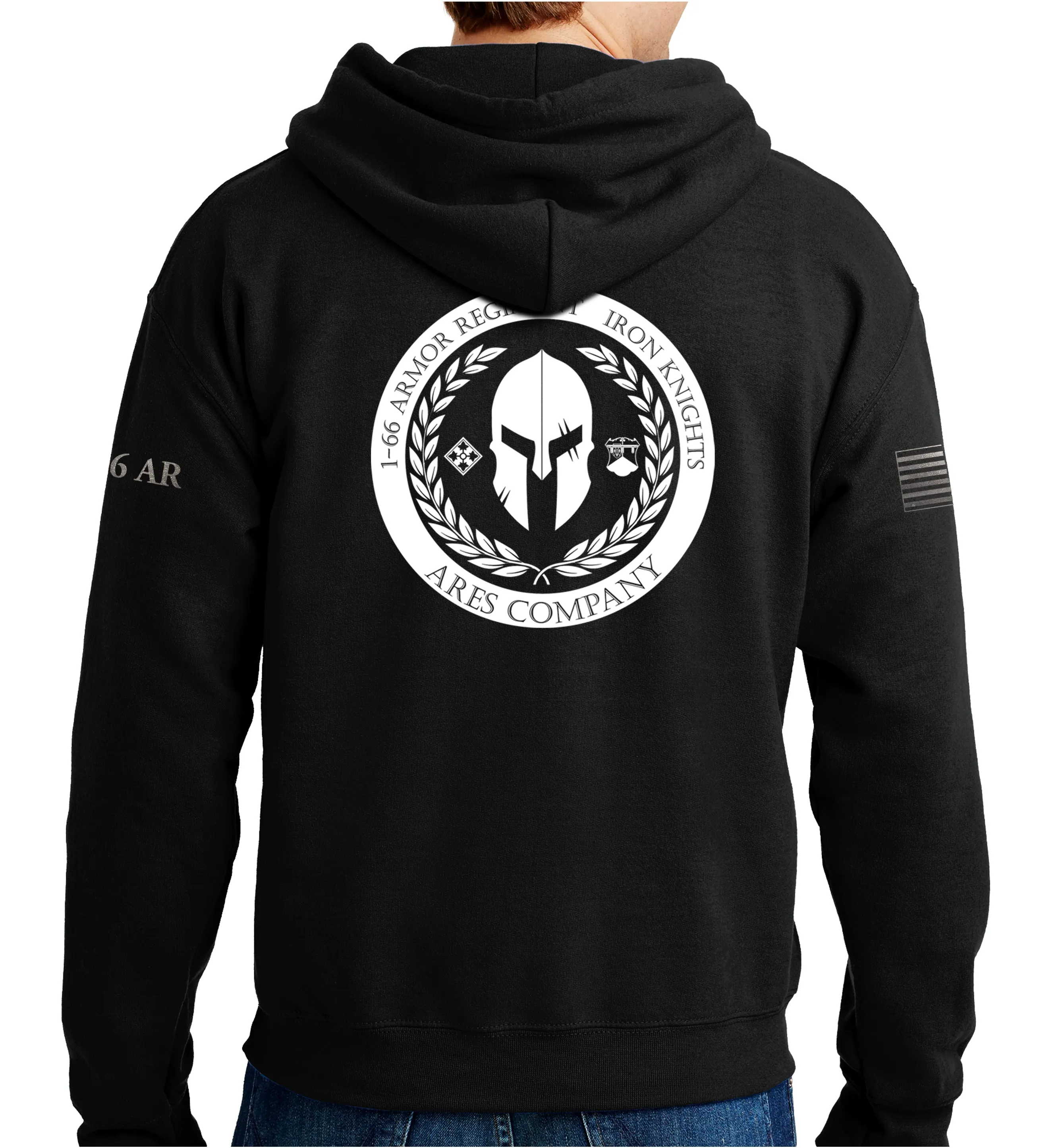 Ares Hoodie Sweatshirt. This sweatshirt is NOT approved for PT.