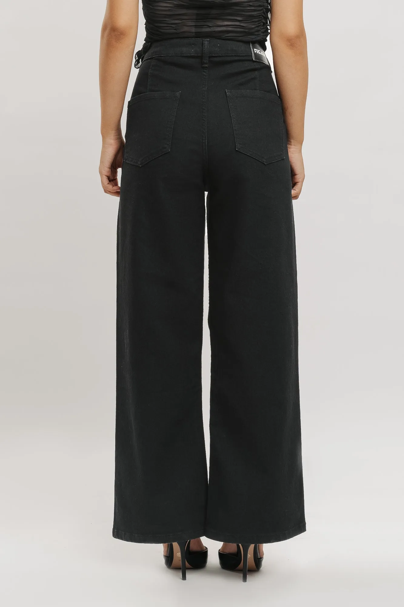 Black Wide Leg Jeans