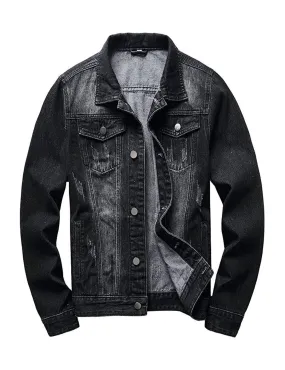 Blank Shady Black Denim Jacket