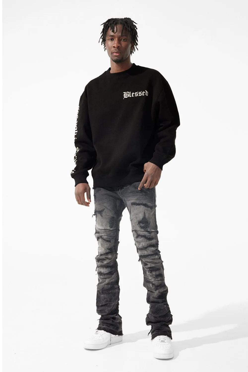 Blessed Crewneck Sweatshirt (Black)