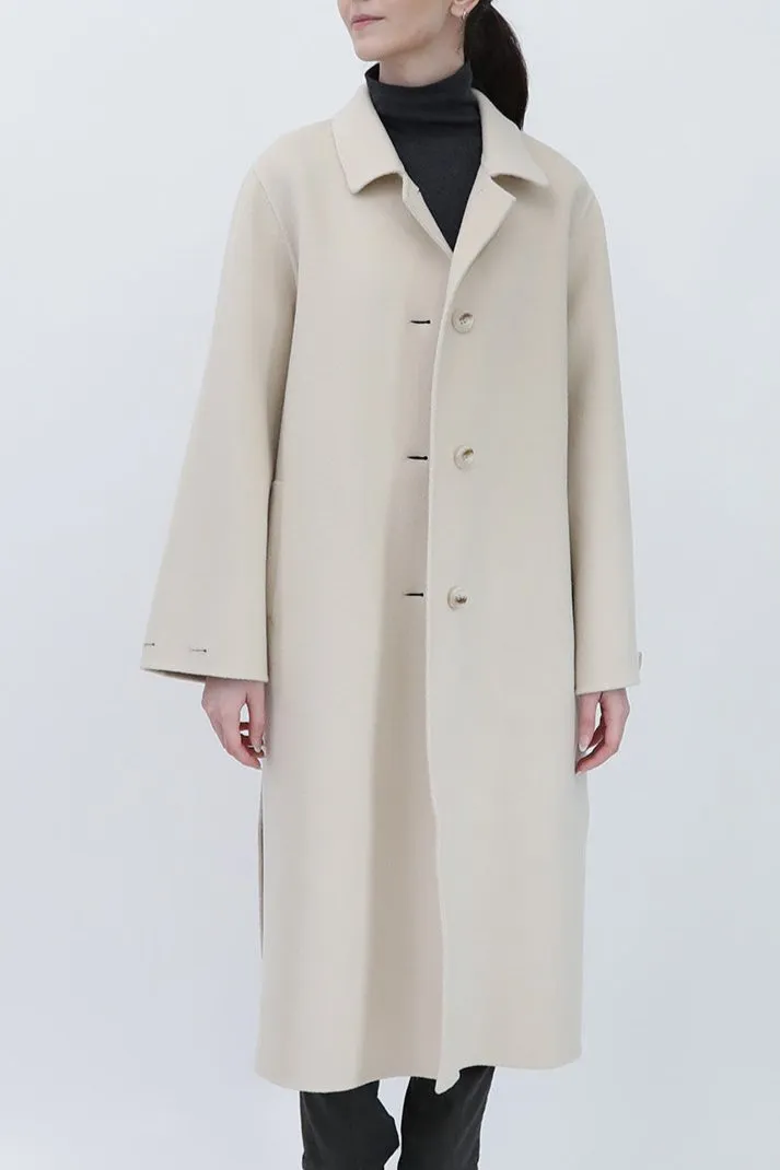 BLYTHE LONG COAT IN DOUBLE-FACE CASHMERE WOOL