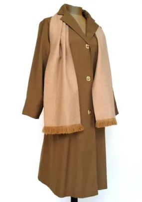 Bonnie Cashin Wool lined Twill with Scarf