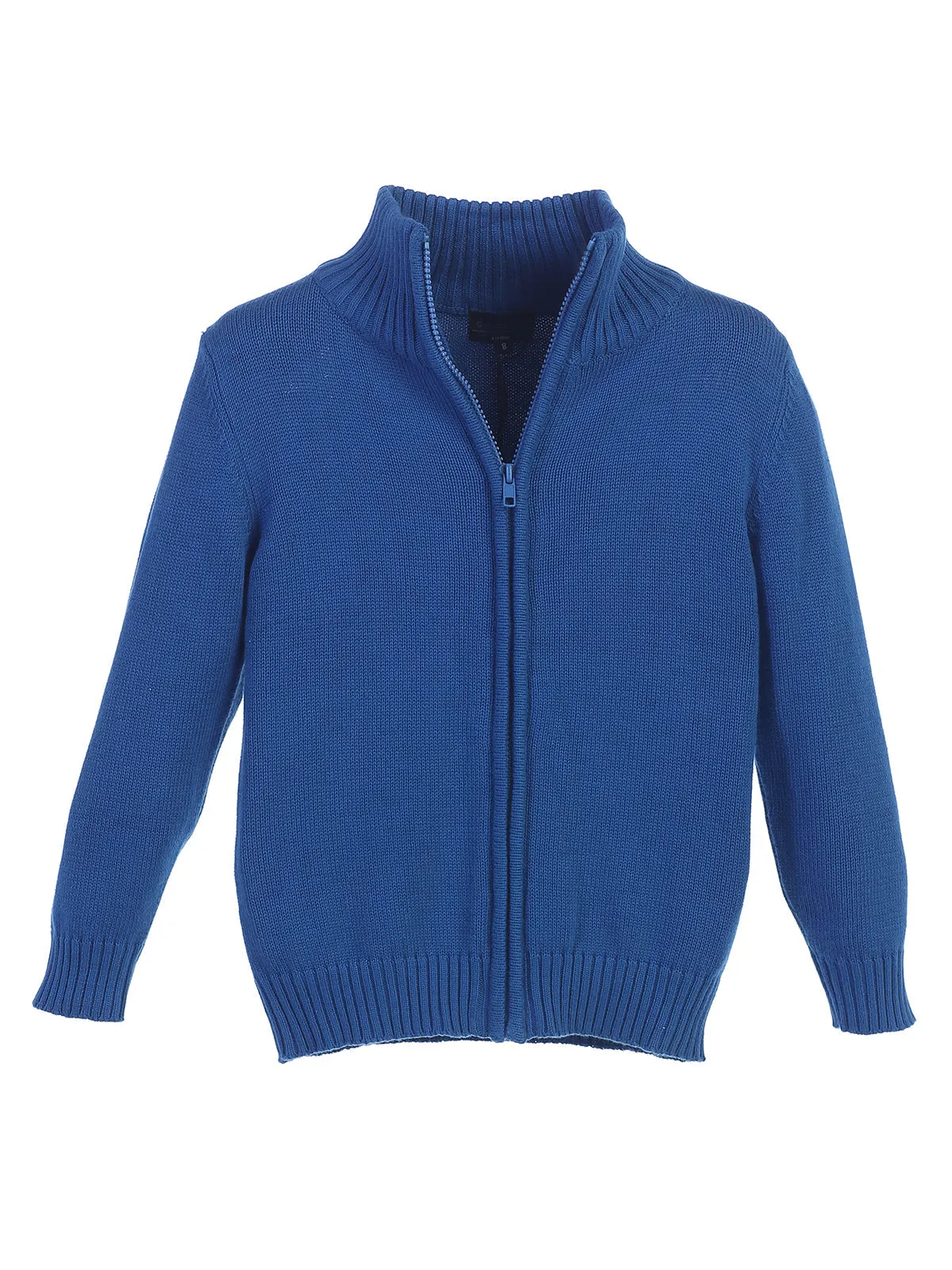 Boy's Full Zip Cardigan Sweater