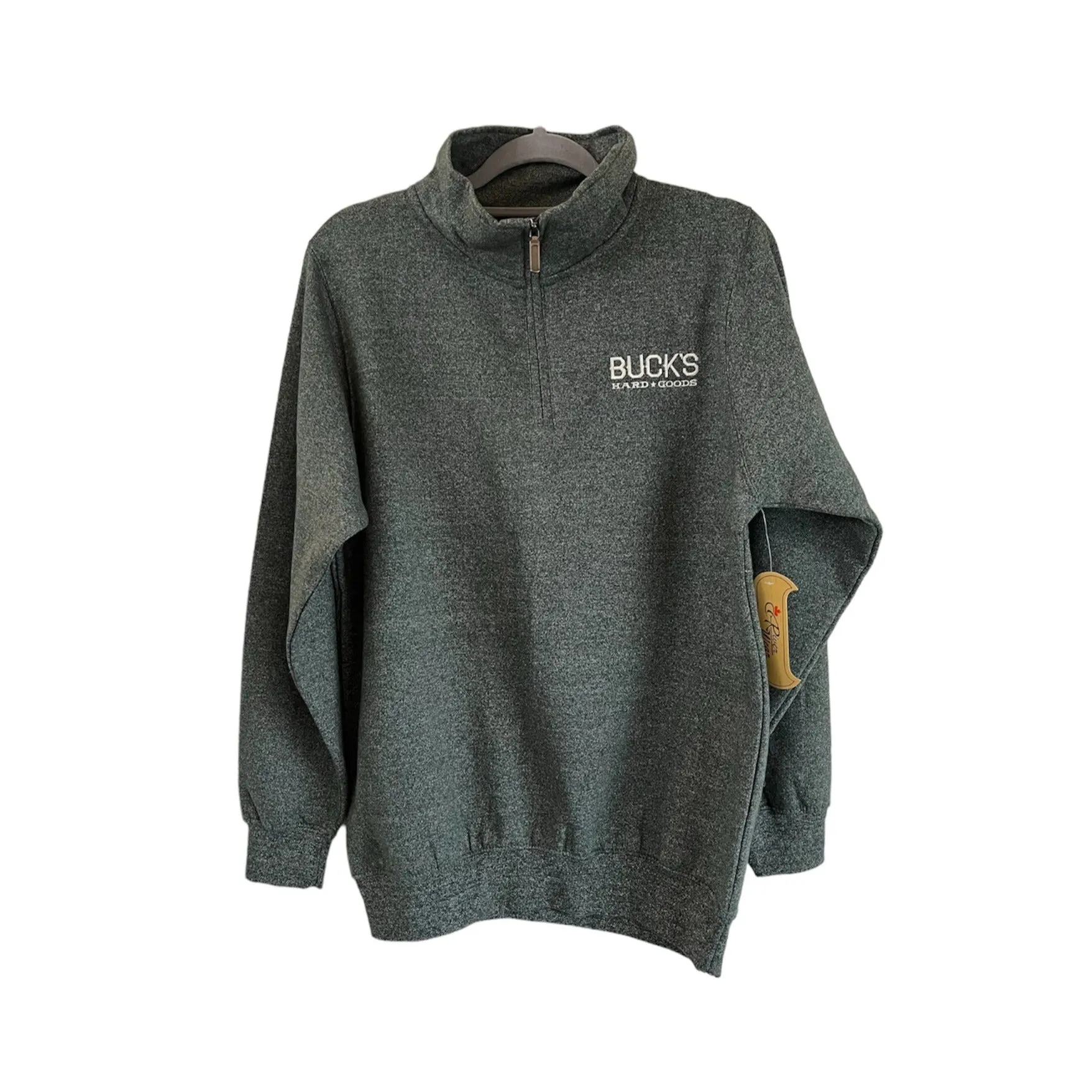 Buck's Quarter Zip Sweatshirt (Green)