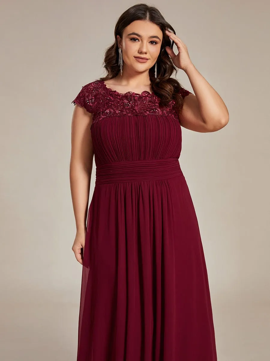 Burgundy Bridesmaid Gowns