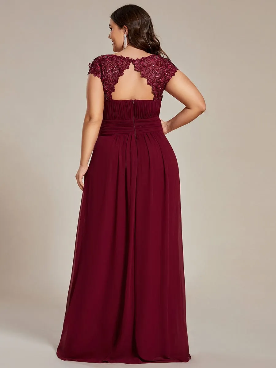 Burgundy Bridesmaid Gowns