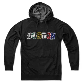 Chowdaheadz - Boston Townie Pride Hoodie: L / Charcoal