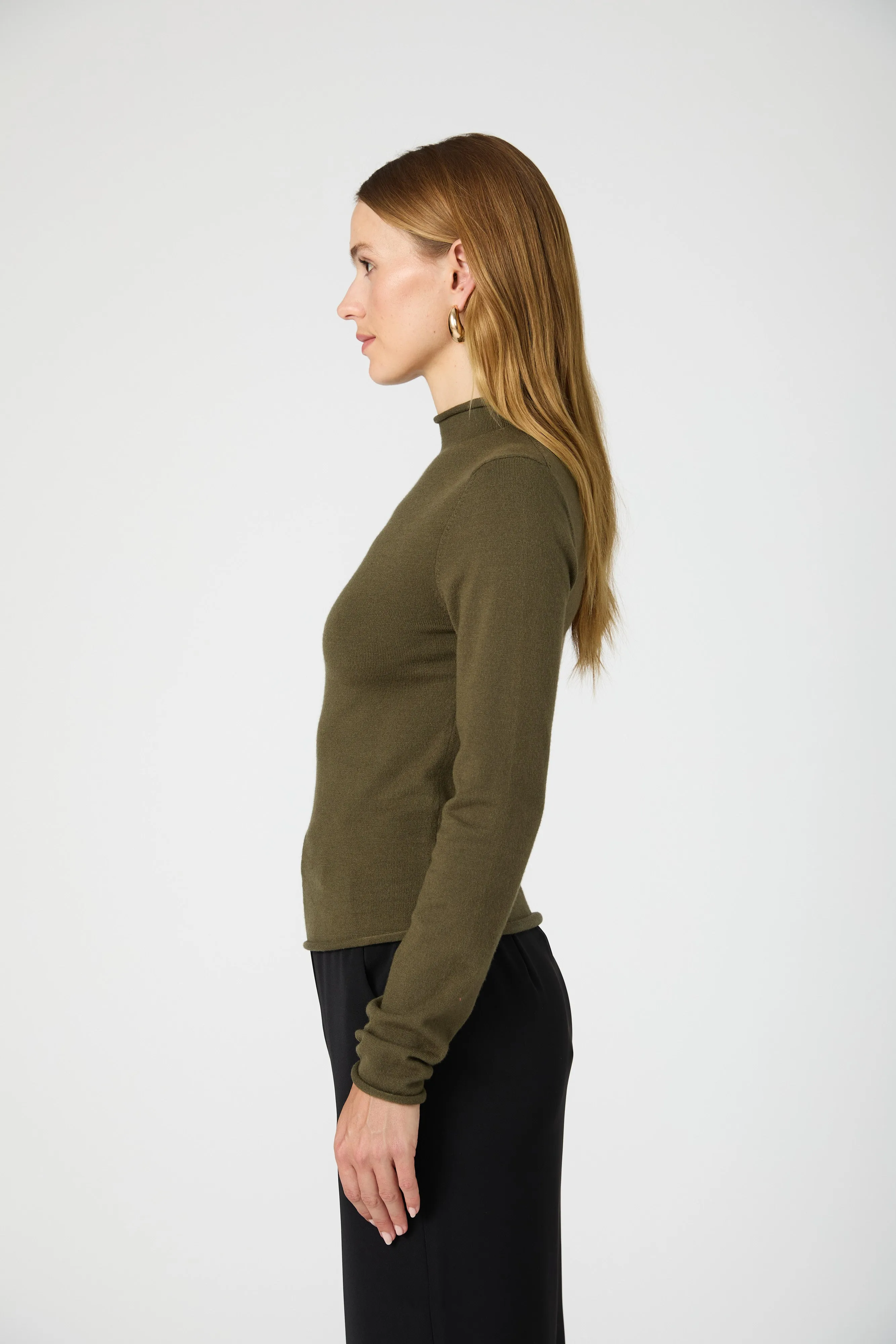 Cosysoft Fitted High Neck Sweater