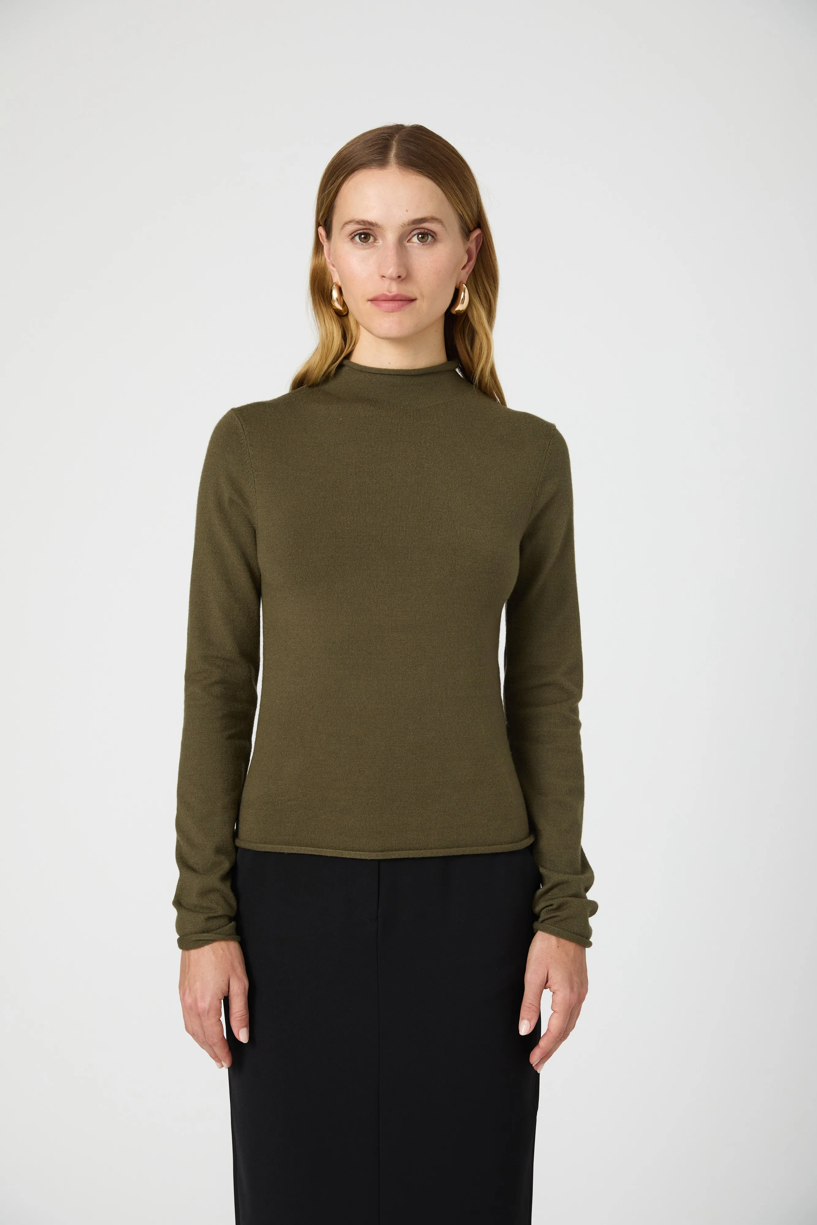 Cosysoft Fitted High Neck Sweater