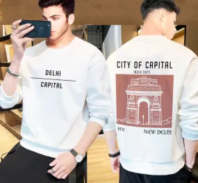 Delhi City Of Capital Men's Printed T-Shirt