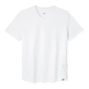 Everyday Tee with V-Neck in White