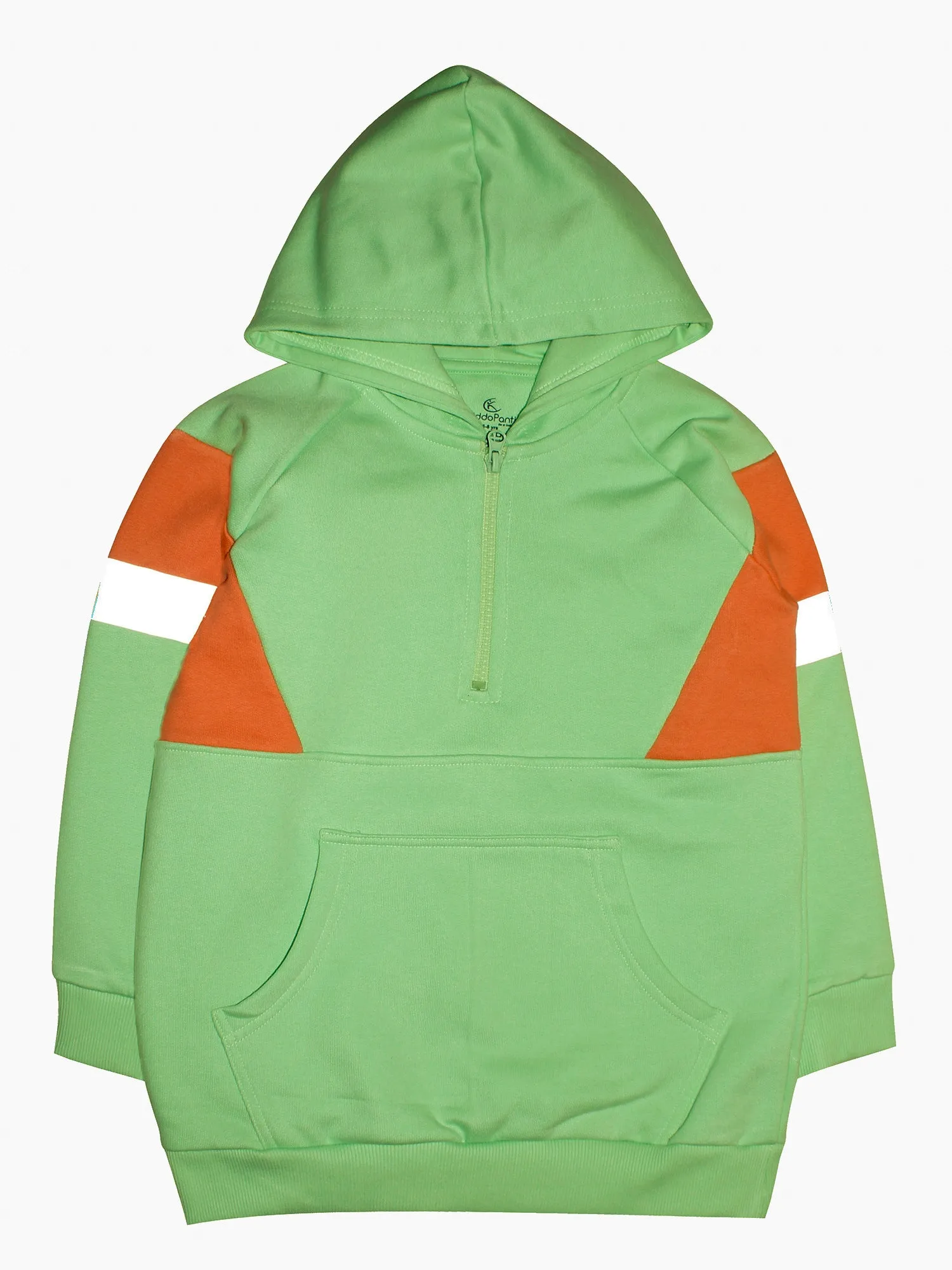 Fashion Cut & Sew Hooded Sweatshirt