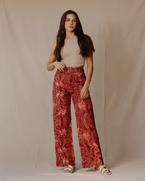 Fiery Sun Linen Pants