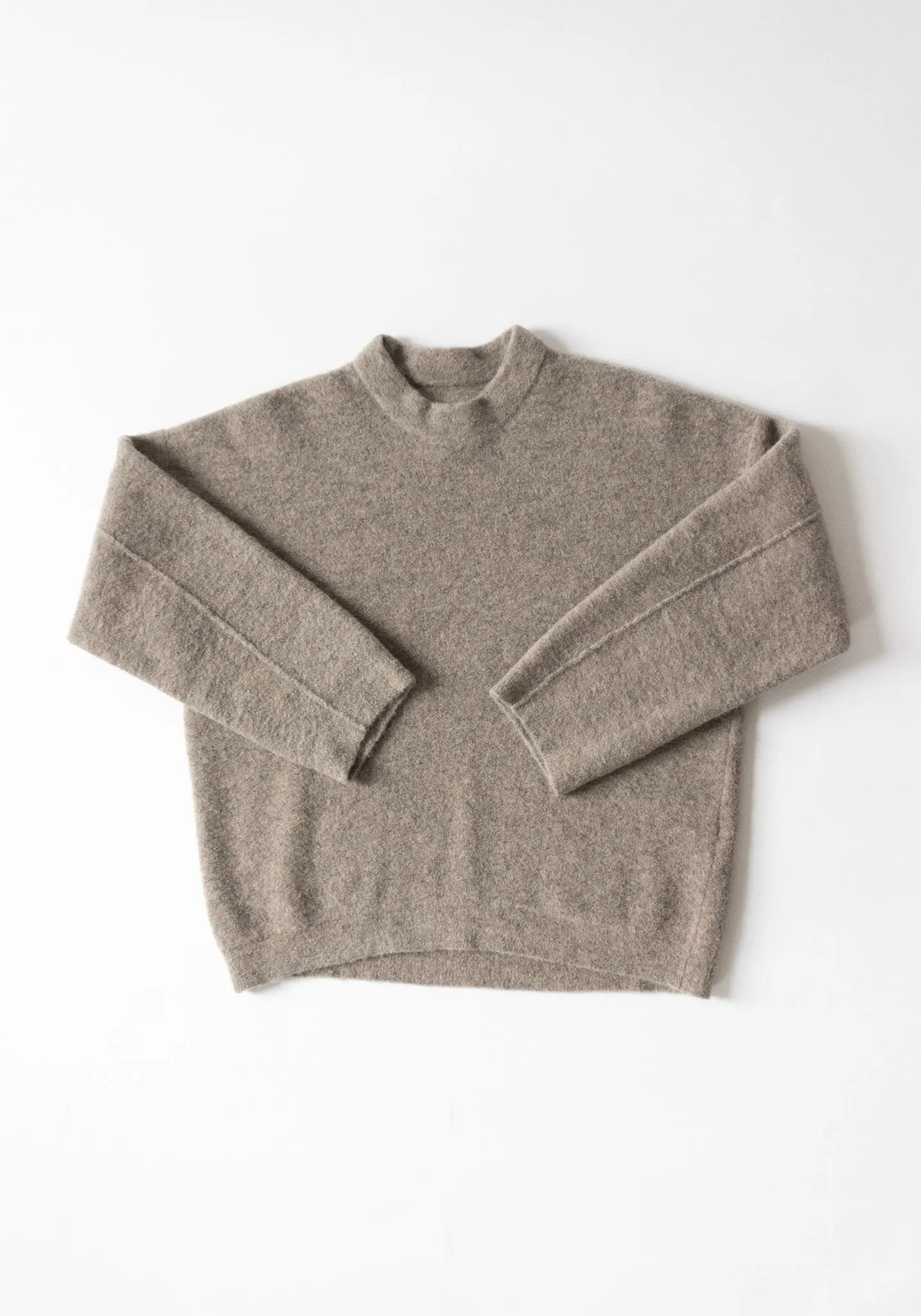 Fleece Crewneck in Moth