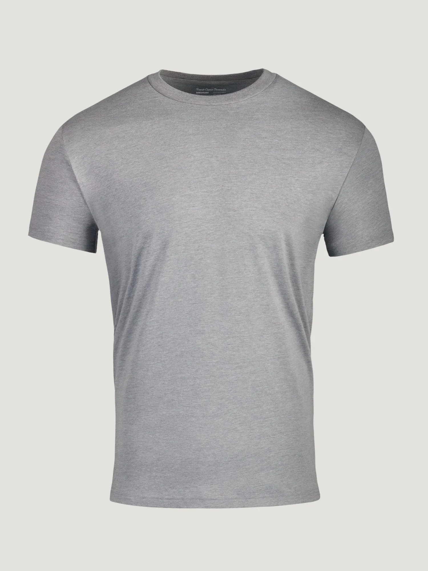 Heather Grey Crew Neck