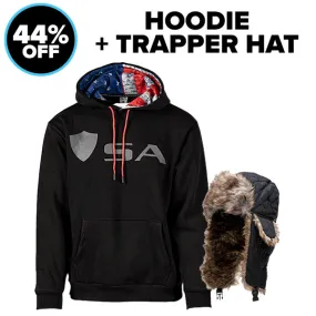 HOODIE   TRAPPER HAT