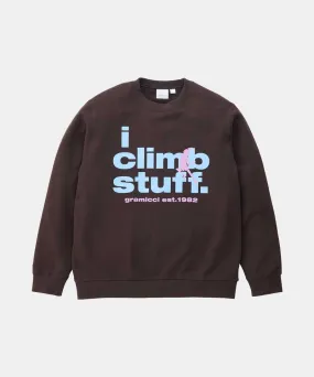 I Climb Stuff Sweatshirt