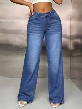 Just BE. Bradley Wide Leg Jeans