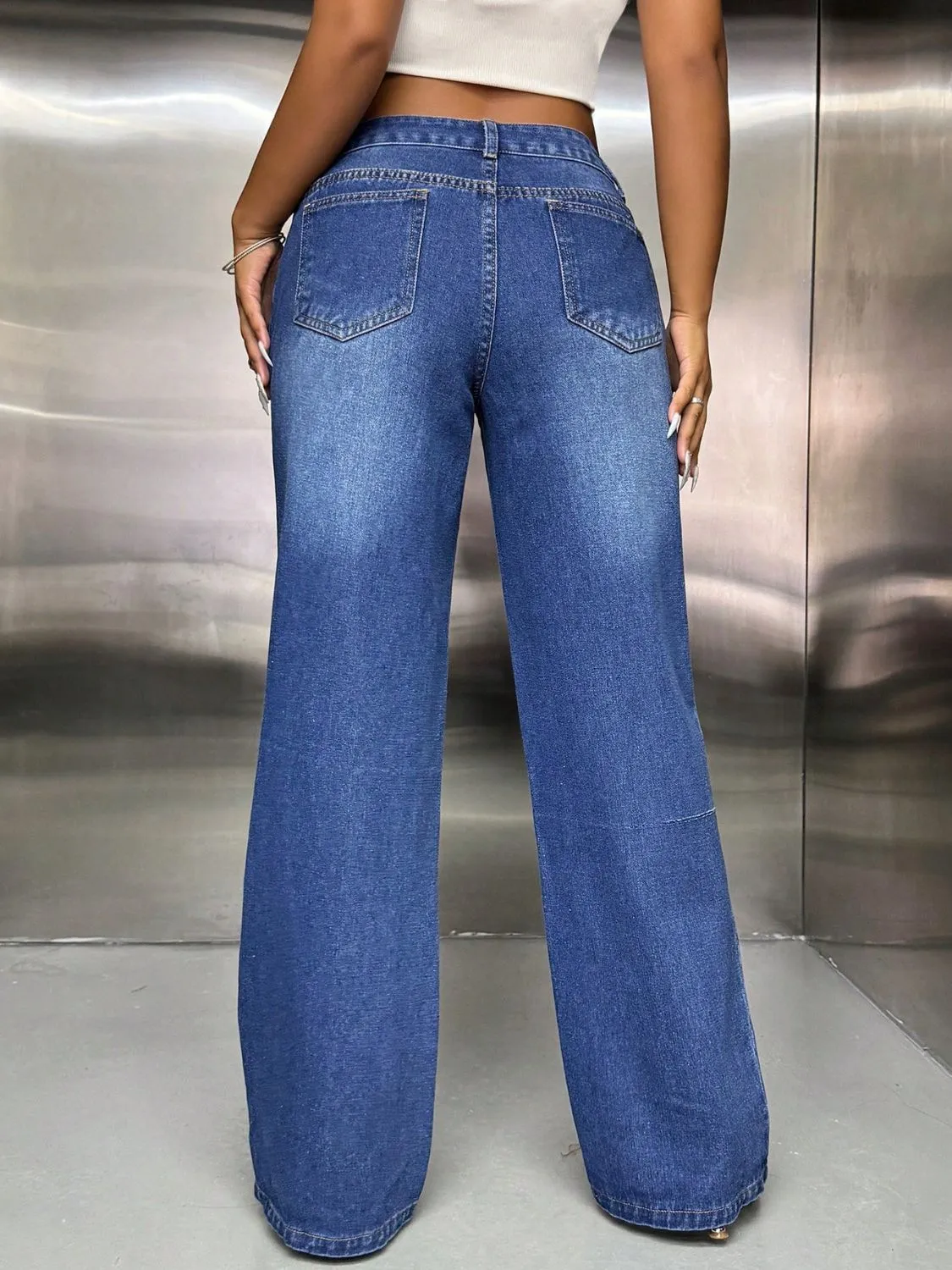 Just BE. Bradley Wide Leg Jeans