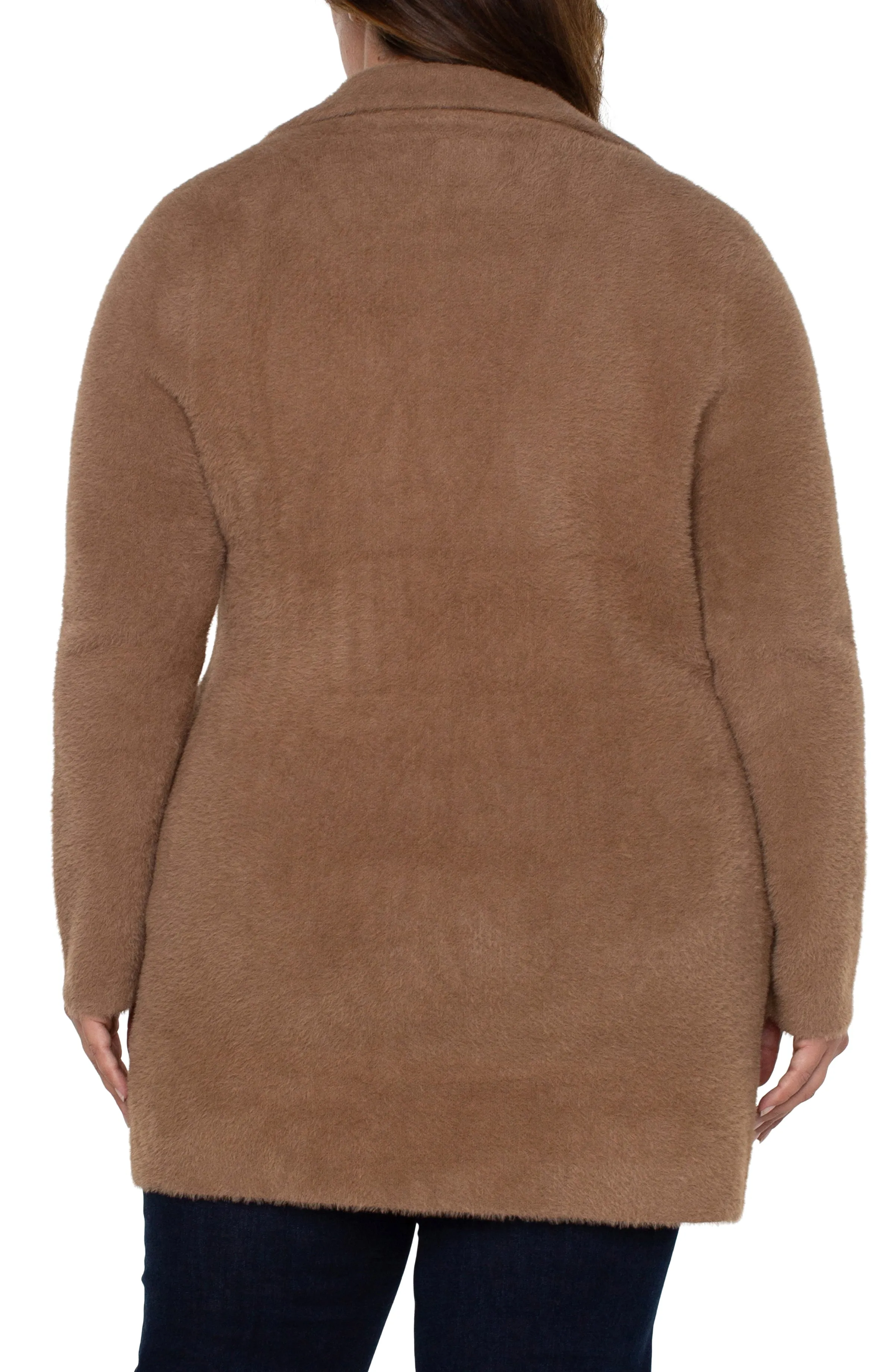 OPEN FRONT COATIGAN SWEATER