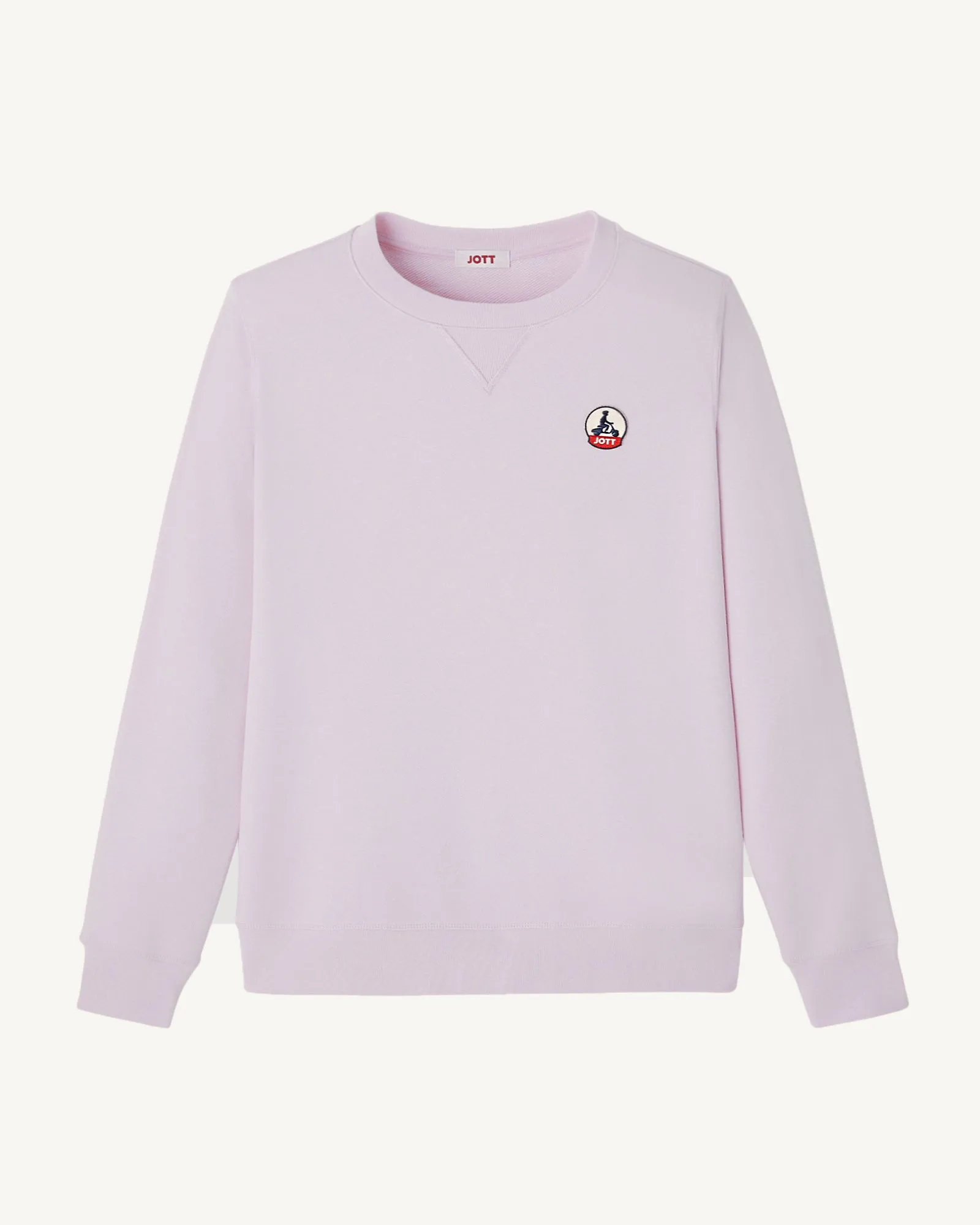 Pale purple Elvas 2.0 organic cotton sweatshirt