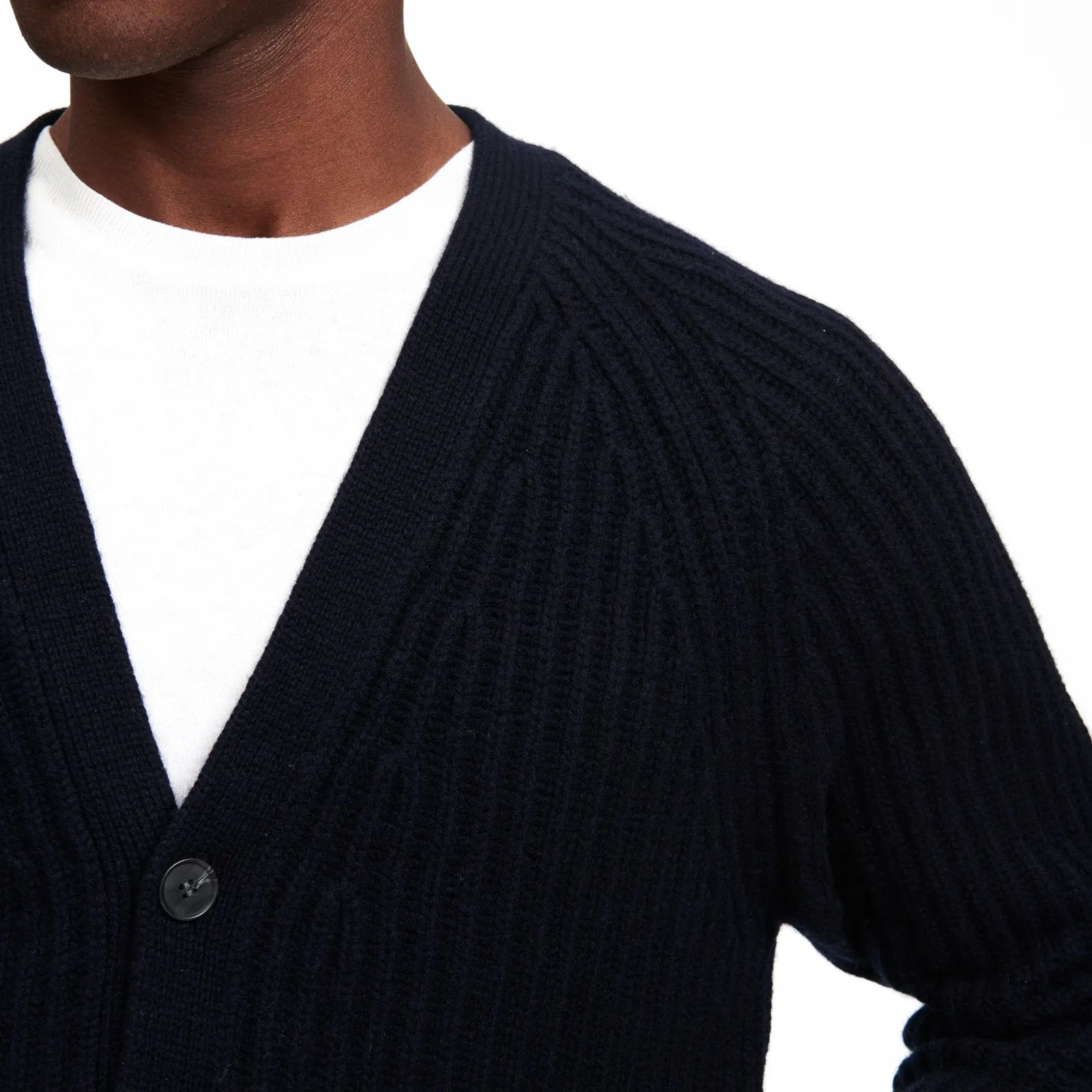 Ribbed Cardigan