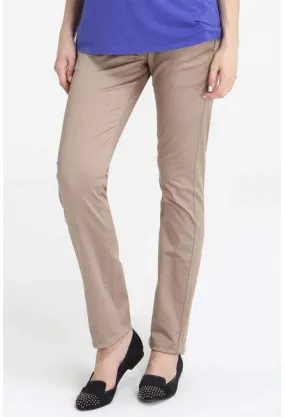 Sherry Reg Boot Fine Twill Pants Khaki