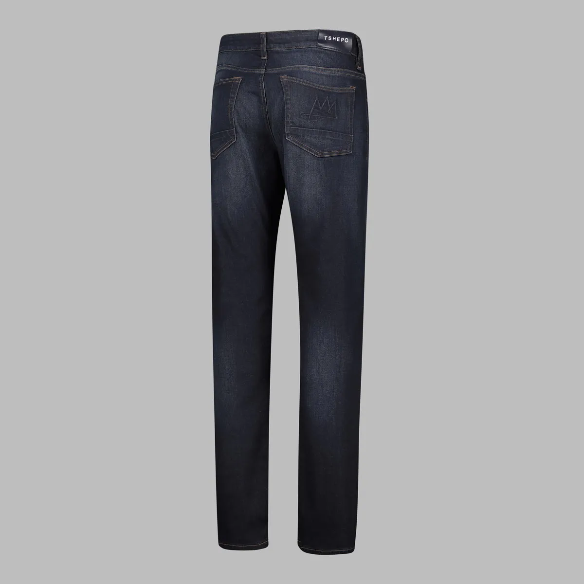 TSHEPO MEN'S MASESI JEANS, DARK WASH