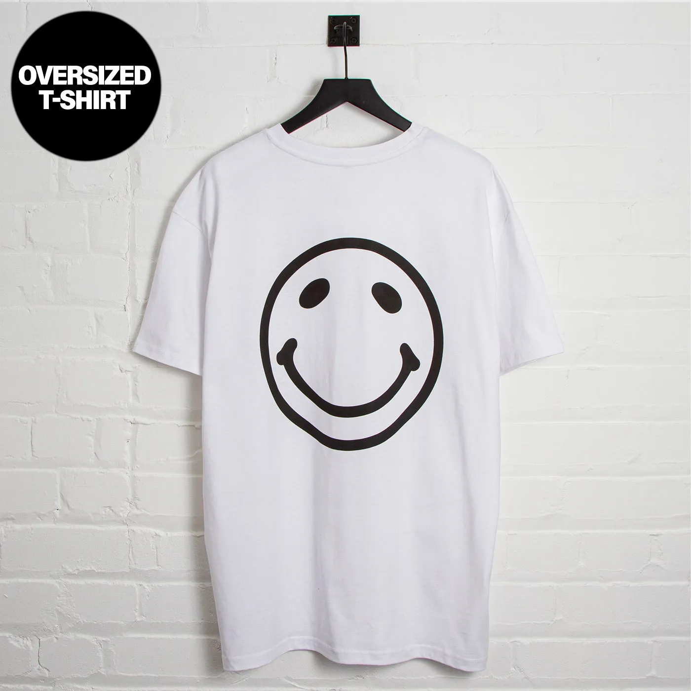 V2 Acid Party Shock  - Oversized Tshirt - White